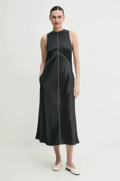 Šaty s příměsí lnu Day Birger et Mikkelsen Aurora