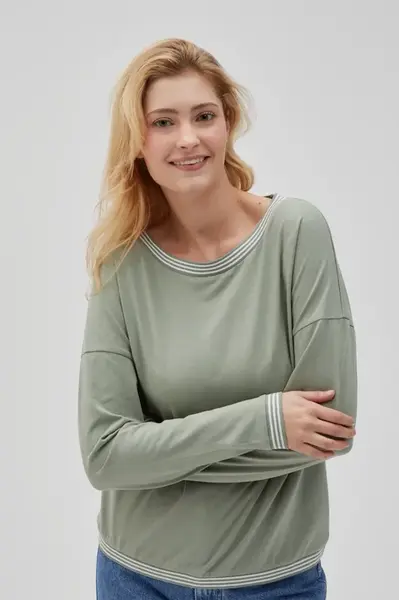 Marisse Women's Blouse L-Ts-4617 Olive