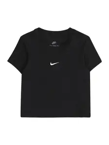 Nike Sportswear Tričko  čierna / biela