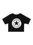 CONVERSE Tričko  čierna / biela