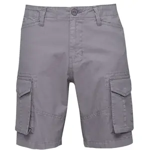 LOAP VARUM Pánske voľnočasové šortky, sivá, veľkosť