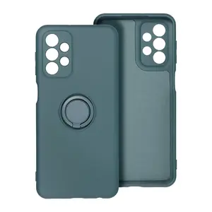 Zadní kryt SILICONE RING Case pro Samsung Galaxy A54 5G, zelená