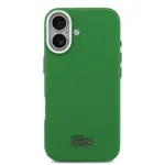 Zadní kryt Lacoste PVC Iconic Petit Pique Metal Logo MagSafe pro Apple iPhone 17, green