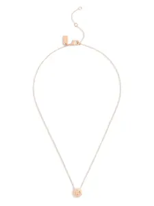 COACH Retiazka  ružové zlato