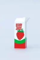 Dekorativní váza Fluid Market Strawberry