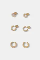 Náušnice AllSaints 3-pack