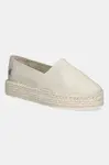Espadrilky Calvin Klein Jeans FLATFORM ESPADRILLE MG/HDW