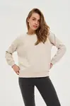 Marisse WOMEN'S SWEATSHIRT Z-BL-4816 L.BEIGE