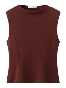 MANGO Top 'CUQUI'  bordová