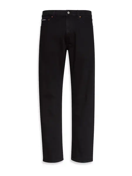 Calvin Klein Džínsy  čierny denim