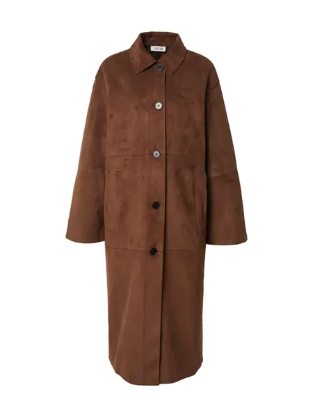 EDITED Prechodný kabát 'Ignacio'  hnedá / tmavohnedá