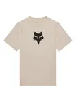 Fox pánské tričko Vision 195 Original SS Chalk | Béžová | Velikost XL | 100% bavlna