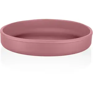 Zopa Silicone Plate tanier 6 m+ Old Pink 1 ks