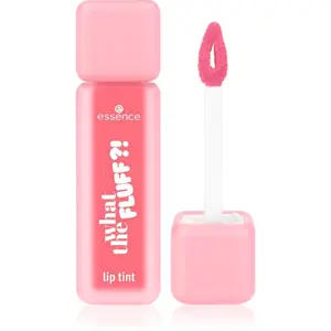essence WHAT THE FLUFF?! barva na rty odstín 01 Candy-Stain 5.1 ml