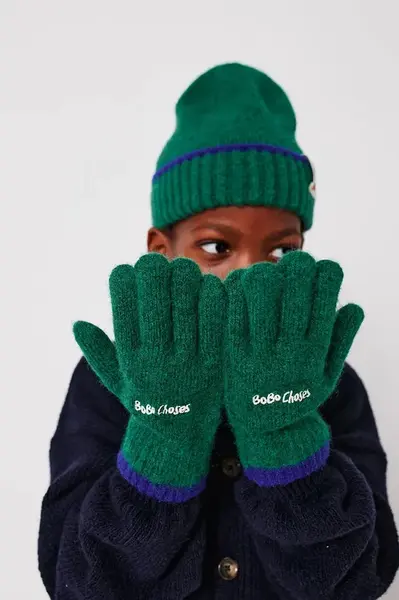 Dětské rukavice s příměsí vlny Bobo Choses