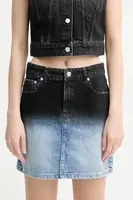 Bavlněná džínová sukně Moschino Jeans