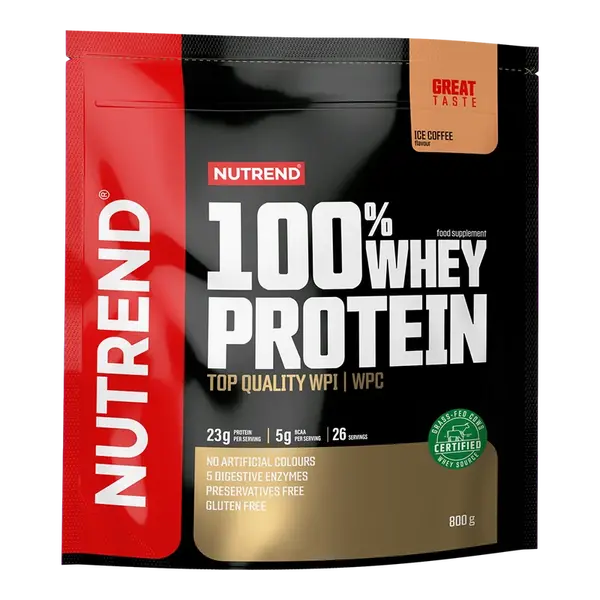 Nutrend 100% Whey Protein ice coffee 800 g