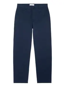 KnowledgeCotton Apparel Chino nohavice 'Chuk'  tmavomodrá