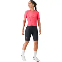 Castelli ANIMA FLOW JERSEY Dámsky cyklistický dres, ružová, veľkosť
