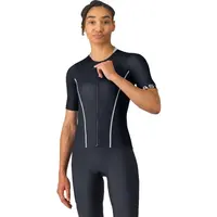 Castelli ANIMA FLOW JERSEY Dámsky cyklistický dres, čierna, veľkosť