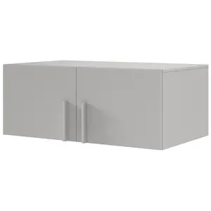 Nadstavec na skriňu Braga 3 sivá