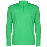 NIKE Funkčné tričko 'Academy 23'  limetová / tmavozelená / strieborná