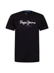 Pepe Jeans Tričko 'Eggo'  modrá / čierna / biela