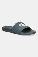 Pantofle Calvin Klein Jeans SLIDE JELLY MONO PU pánské, šedá barva, YM0YM01281