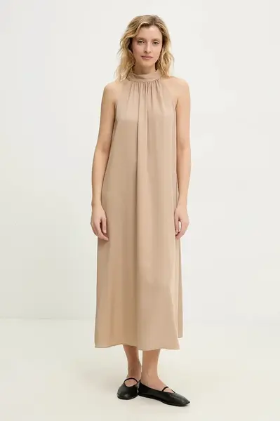 Šaty Answear.LAB béžová barva, midi