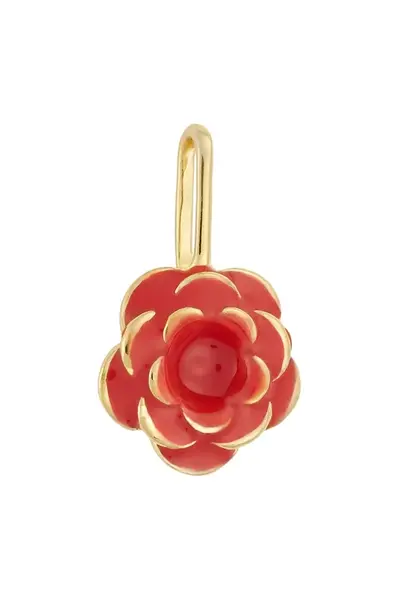 Pozlacený stříbrný přívěsek Design Letters 90302032ROSETTE