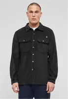 Jeff Fleece long-sleeved shirt black