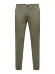 Only & Sons Chino nohavice 'ONSMark'  olivová