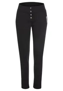BENCH Pyžamové nohavice  čierna