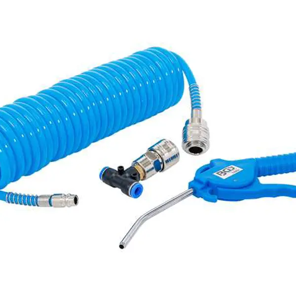 BGS Technic BGS 74253 Pneumatická ofukovací pistole se spirálovou hadicí na stlačený vzduc