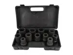 GEKO Hlavice nástrčné úderové 1", 17-41 mm, sada 11 ks