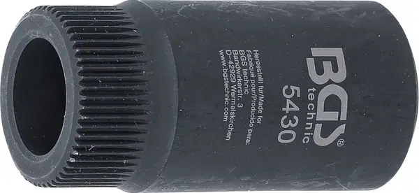 BGS Technic BGS 5430 Zástrčná hlavice 1/2" pro demontáž předkomor injektorů pro vozy Merce