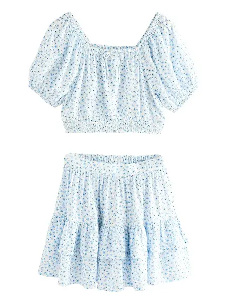 Next Set  modrá / svetlomodrá / čierna