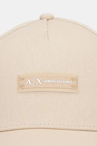 Bavlněná baseballová čepice Armani Exchange