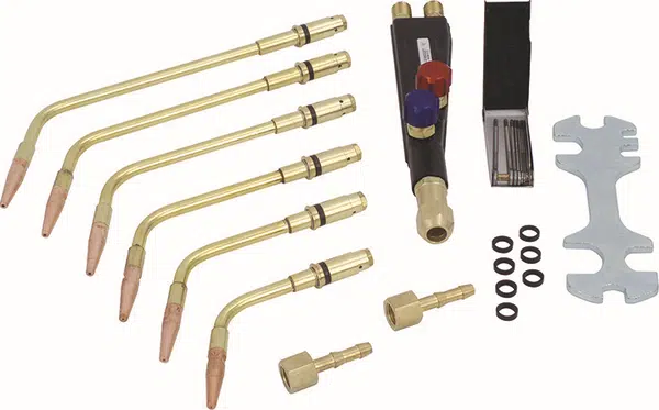 MDtools Svářecí sada U7-30, , plynové hořáky 0,5-30 mm, v plechovém kufru