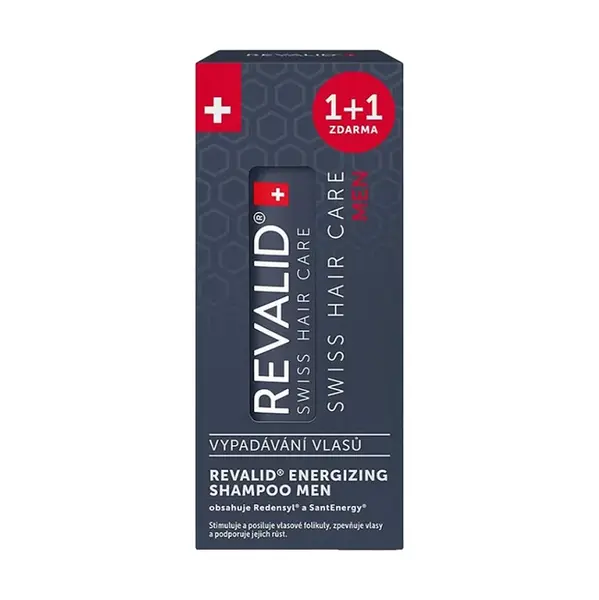 Revalid Energizing Shampoo MEN 200ml 1+1 ZDARMA