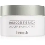 Heimish Matcha Biome Active Hydrogel Eye Patch hydrogelové polštářky proti vráskám, otokům a tmavým kruhům 60 ks