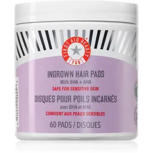 First Aid Beauty Ingrown Hair Pads exfoliační polštářky na zarostlé chloupky 60 ks