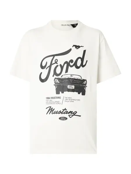 Only & Sons Tričko 'ONSFORD'  čierna / biela