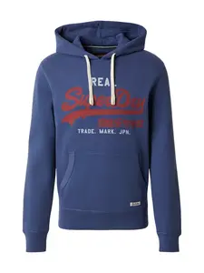 Superdry & Co Mikina 'ECLIPSE'  dymovo modrá / zafírová / bordová