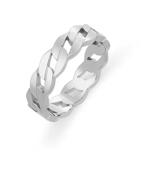 Troli Stylový ocelový prsten 54 mm