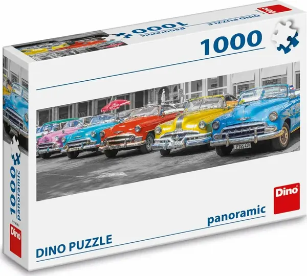 Puzzle Sraz bouráku - panoramatické 1000 dílků