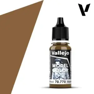 Modelářská barva Vallejo 18ml – 770 New Wood