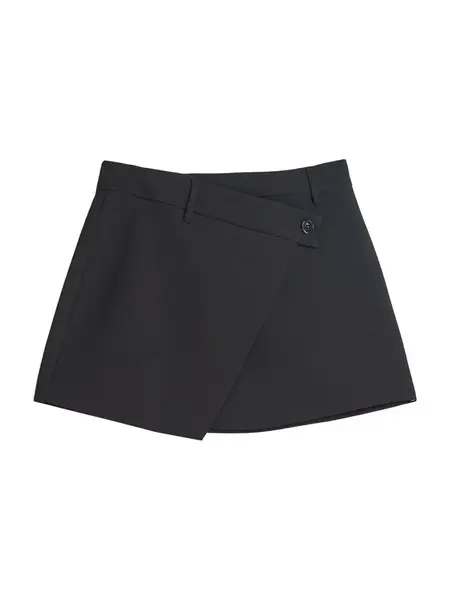 Bershka Sukňa  čierna