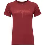 Klimatex MJOSA MERINO Dámske MERINO tričko, vínová, veľkosť