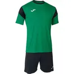 Joma ACADEMY T-SHIRT M/C Pánské sportovní triko, tmavě zelená, velikost